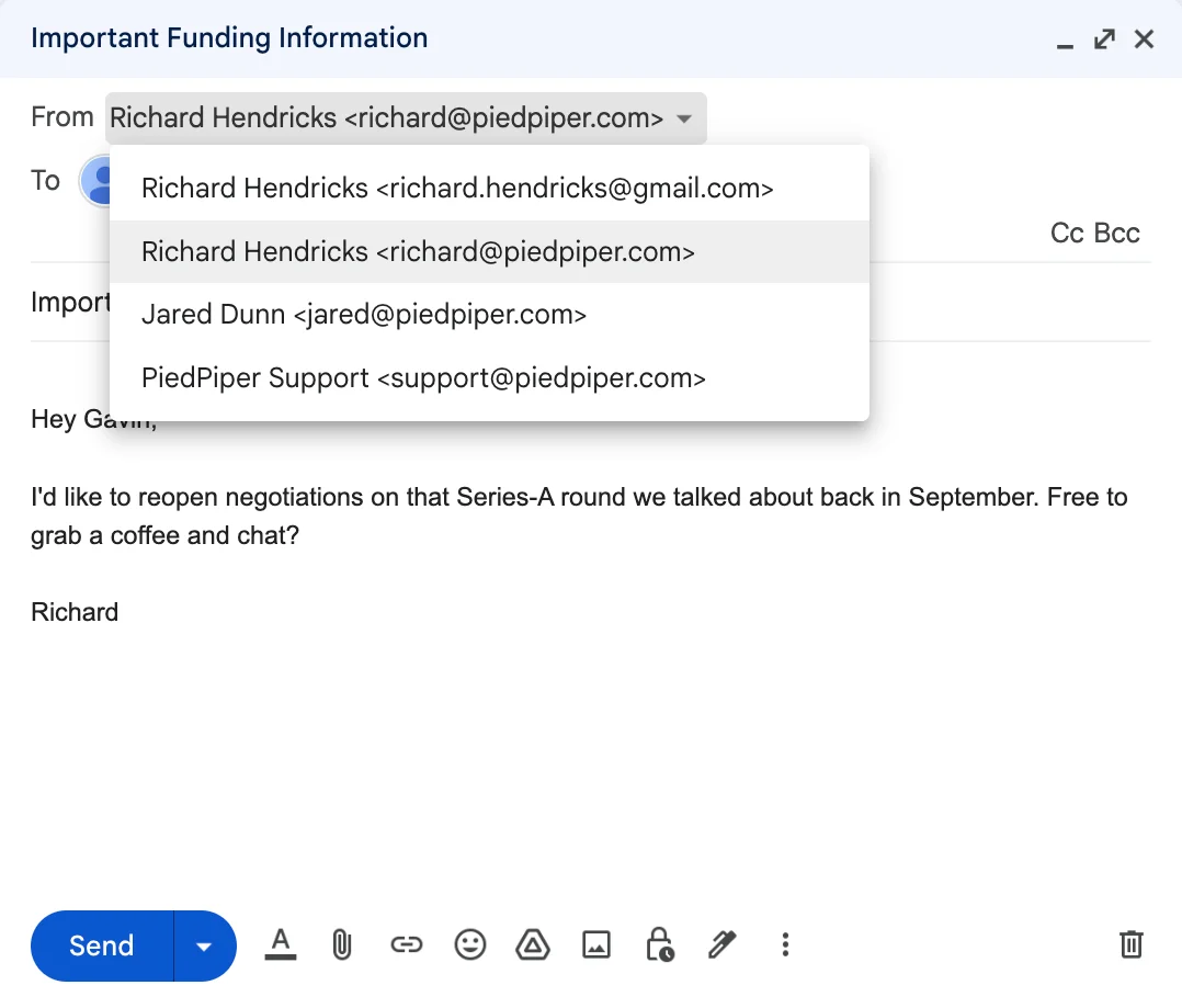 Gmail SMTP credentials