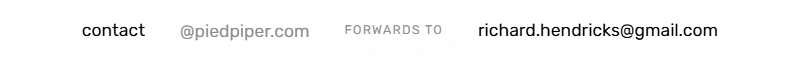 plus sign forwarding example